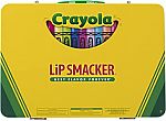 Lip Smacker Crayola Flavored Lip Balm Collectors Tin Flavor Vault, 24 Count