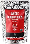Soeos Whole Dried Chilies 4 oz, Mild Spicy Chili Peppers
