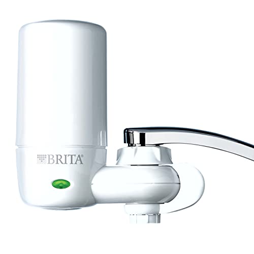 Brita Complete Sink Faucet Mount Water Filtration System for Tap Water
