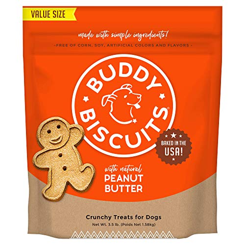 3.5-Lb Buddy Biscuits Oven-Baked Crunchy Dog Treats (Peanut Butter)