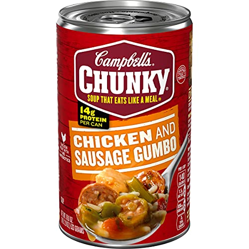 18.8oz Campbell's Chunky Soup (Chicken and Sausage Gumbo)