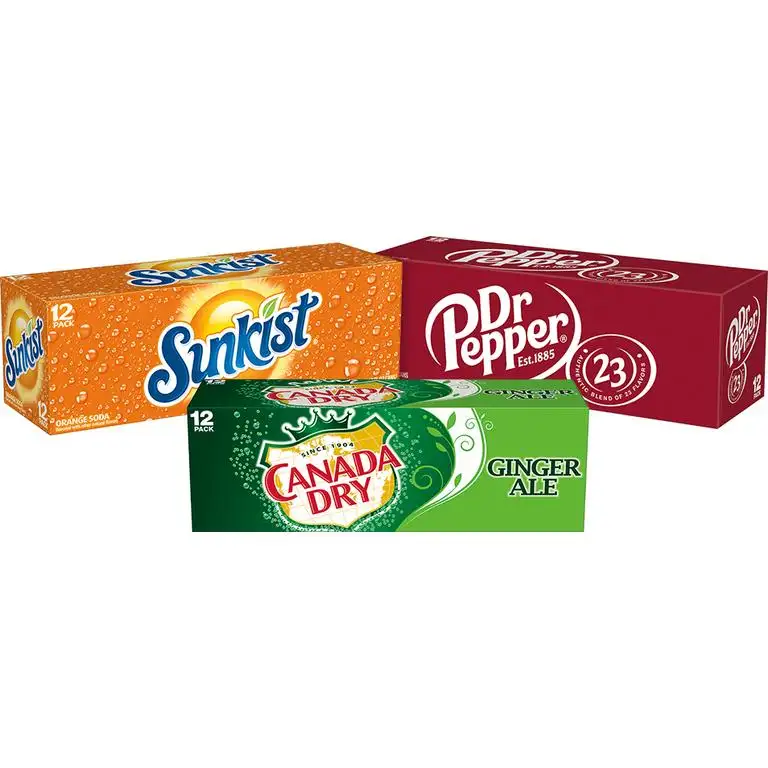 Dollar General: 12-Pack Dr Pepper, Canada Dry, Sunkist Soda, A&W, 7UP or RC Cola