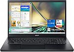 Acer Aspire 7 15.6" FHD Laptop (i7-12650H 8GB 512GB SSD A715-76-73L8)
