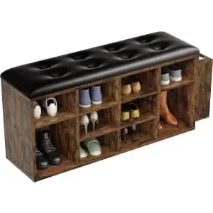 10-Cubbie Shoe Bench