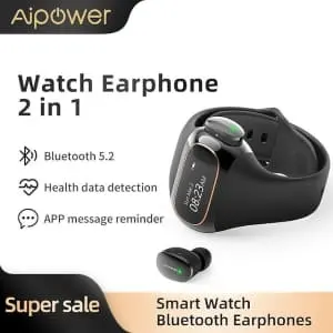 Aipower 2-in-1 Watch Earphones