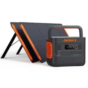 Jackery Explorer 2000 Pro Generator + 2 SolarSaga 200 Solar Panels