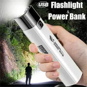 Ultra Bright 2-in-1 LED Flashlight / USB Power Bank