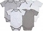 5-Pack Burt's Bees Baby baby-boys Bodysuits