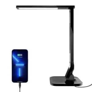 TaoTronics LED Desk Lamp w/ USB Port