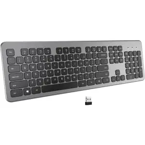 2.4G Full-Size Wireless Ergonomic Keyboard