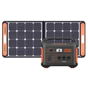 Jackery Explorer 1000 Power Station + 2 SolarSaga 100W Solar Panels