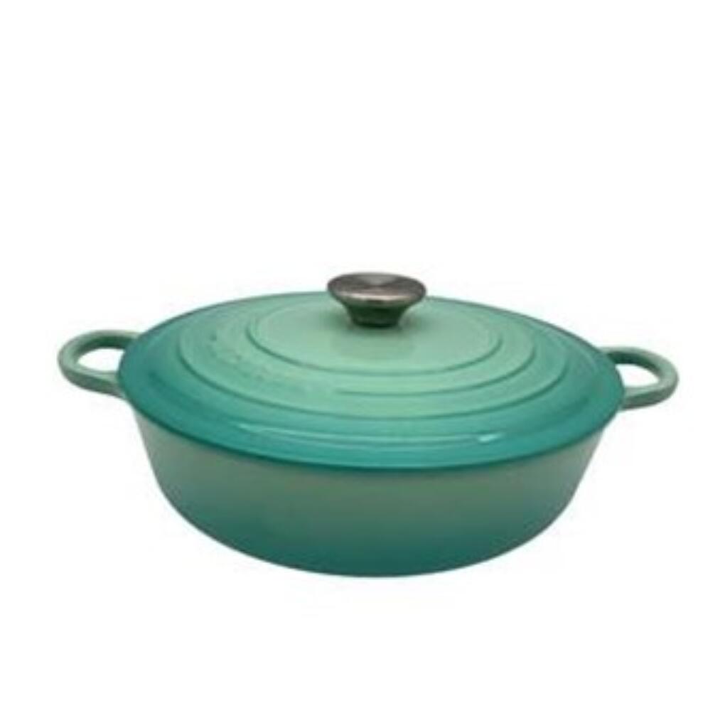 Le Creuset 酷彩珐琅铸铁类浅底锅3.5夸脱- 北美找丢网