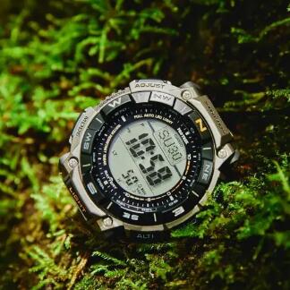 Casio 卡西欧Pro Trek系列PRG-340T-7CR 三重感应太阳能登山表- 北美找丢网