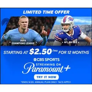 Paramount+ Streaming Service