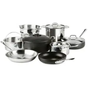 Factory-Second All-Clad 12-Piece Cookware Set