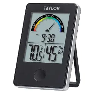 Taylor Digital Indoor Comfort Level Thermometer and Hygrometer