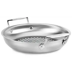 All-Clad Stainless Outdoor Round Basket