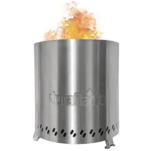 Duraflame 5.5" Stainless Steel Mini Smokeless Fire Pit