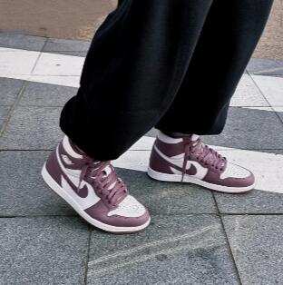 Air Jordan 1 Retro High OG＂Mauve＂大童款复刻经典运动鞋- 北美找丢网