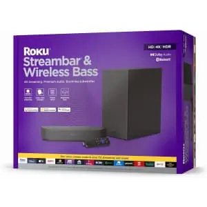 Roku Streambar & Roku Wireless Bass Bundle