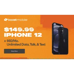 Apple iPhone 12 64GB Smartphone for Boost Mobile