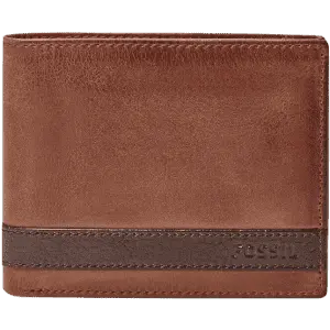 Fossil Men's Quinn Flip ID Bifold Leather Wallet