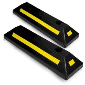 Zone Tech Rubber Parking Guide 2-Pack