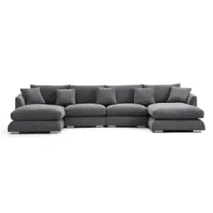 Aalto Boutique 140" Double Chaise Sectional