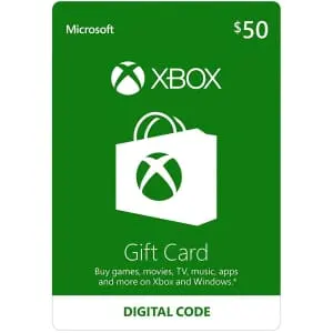 Microsoft $50 Xbox Gift Card