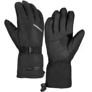 Kemimoto Touchscreen Ski Gloves