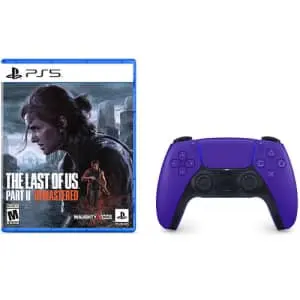 The Last of Us Part II Remastered for PS5 + DualSense Wireless Controller Bundle