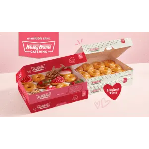 Krispy Kreme Valentine's Day Doughnuts + Merch