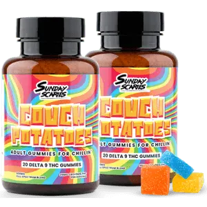 Sunday Scaries 5mg Delta-9 THC Gummies 20-Count Bottle 2-Pack