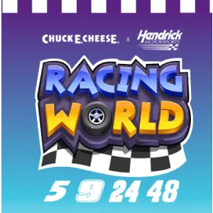 Chuck E. Cheese x Hendrick Motorsports They Win, You Win