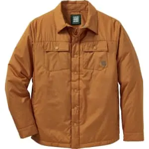 Duluth Trading AKHG Men's Livengood Packable Insulated Shirt Jacket