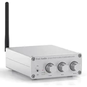 Fosi Audio Mini 2-Channel Bluetooth 5.0 Stereo Amplifier Receiver