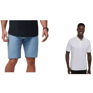 TravisMathew Men's Shorts + Polo Bundle