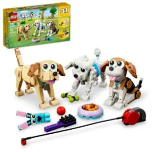 LEGO Creator 3 in 1 Adorable Dogs Building Toy Set