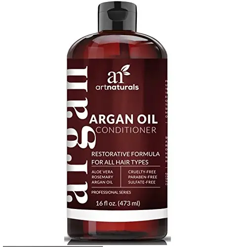 ArtNaturals Argan Oil Hair Conditioner - 16 Oz - Sulfate Free - Best Treatment for Damaged & Dry Hair - Made with Organic Ingredients & Keratin , Only $10.47