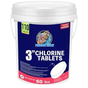 3" Chlorine Tablets 50-lb. Bucket