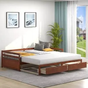 Costway Twin-to-King Daybed