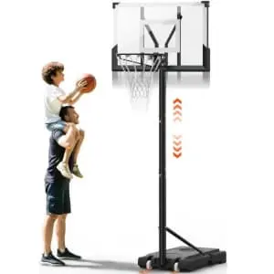 iFanze 10-ft. Portable Adjustable Basketball Hoop