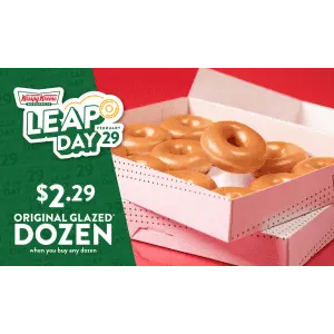 Upcoming: Leap Day at Krispy Kreme
