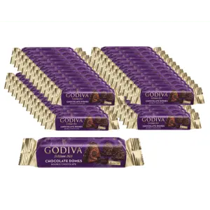 Godiva 1-oz. Chocolate Domes Double Chocolate 48-Pack