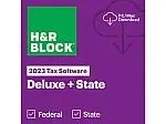 H&R Block 2023 Deluxe + State $20, Premium + Business