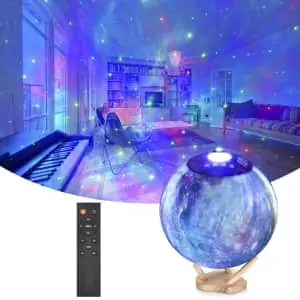 2-in-1 Star Projector & Moon Lamp