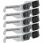 5-pack DayStar Filters Eclipse Glasses