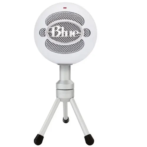 Blue Microphones 雪球USB麦克风，白色款，原价$49.99，现仅售$27.99，免运费。