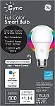 60W Eq. Smart Bulbs: GE CYNC Full Color