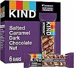 6 Count KIND Bars, Salted Caramel & Dark Chocolate Nut